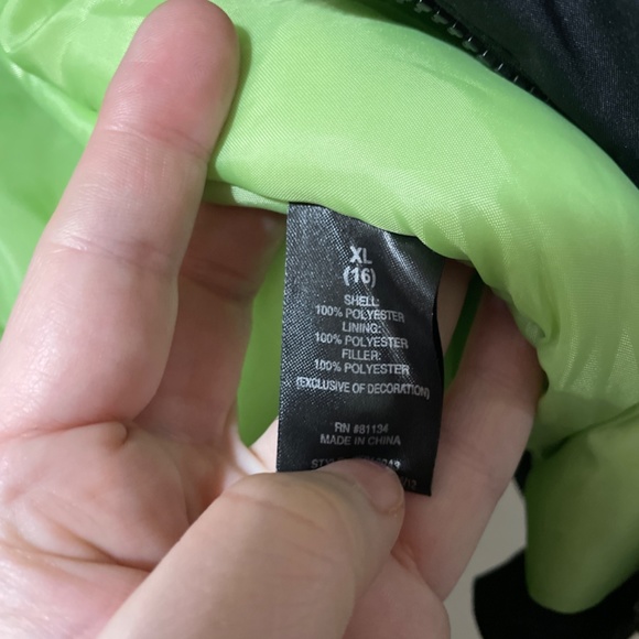 Teen XL 16 Girls 16 Pacific Trail Weatherproof Winter Coat With Hood- Zip front, - Picture 6 of 6